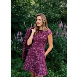 Gal Meets Glam Nell Boucle Dreams Tweed Dress 10
